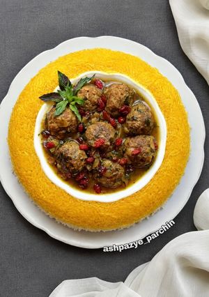 عکسی از دستور قلیه زرشک 🌸
