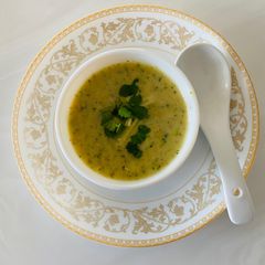 A picture of Broccoli soup.