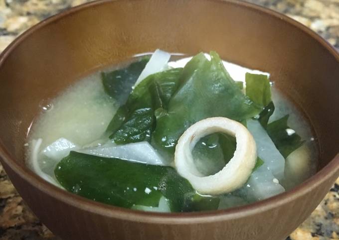 Recipe of Quick Miso soup
