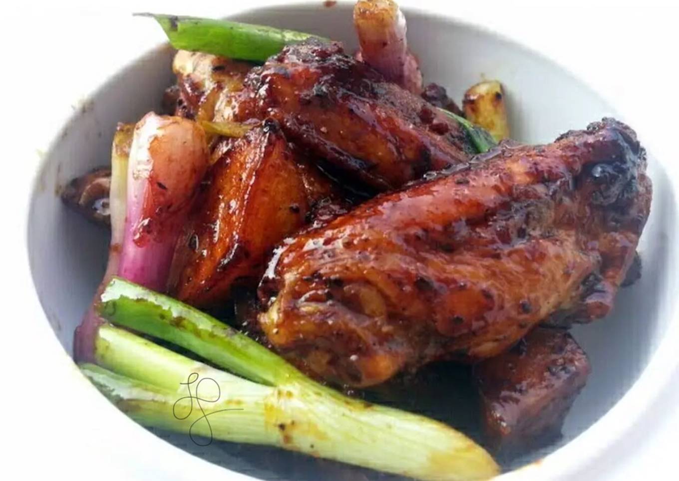 Black Pepper Chicken And Potato
