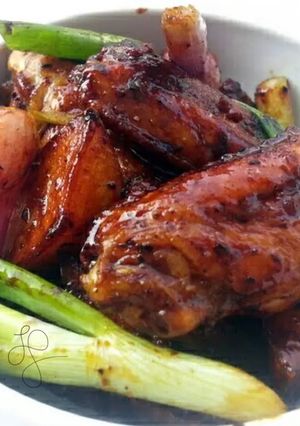 A picture of Black Pepper Chicken And Potato.