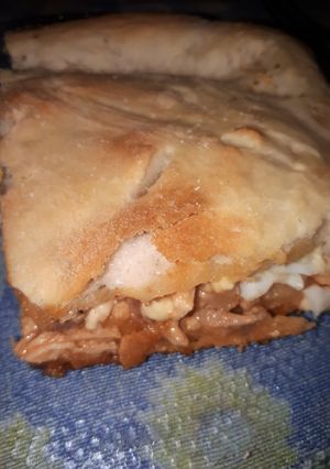 Una foto de Pizza rellena 🍕