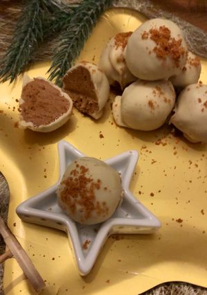 Une photo de ☆Truffes Cheesecake aux Spéculoos☆