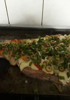 Una foto de Matambre a la plancheta