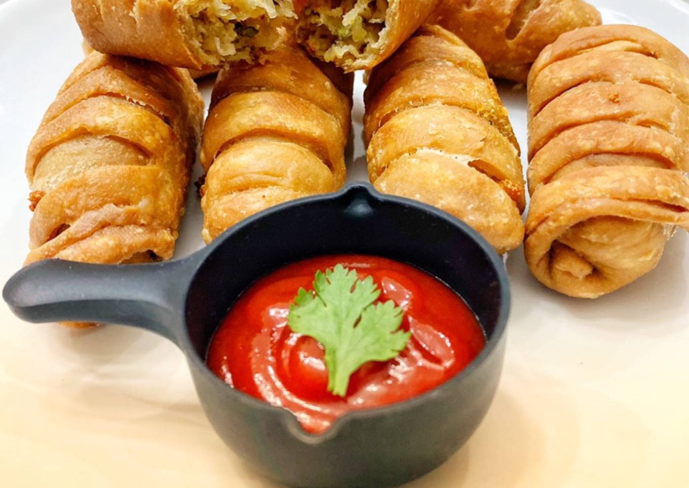 Potato Roll Samosa