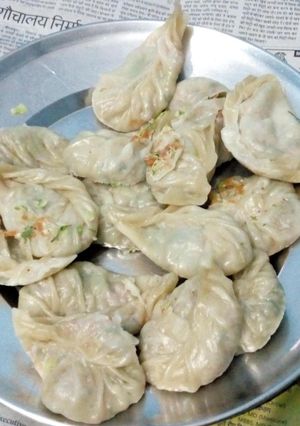 A picture of Veg momo.