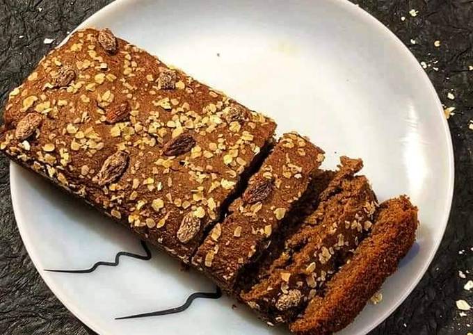 Recipe of Ultimate Banana Oats Chocolate Cake