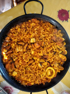 Una foto de Fideuá sin gluten