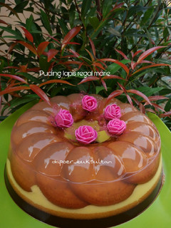 Foto resep Puding Lapis Regal Marie