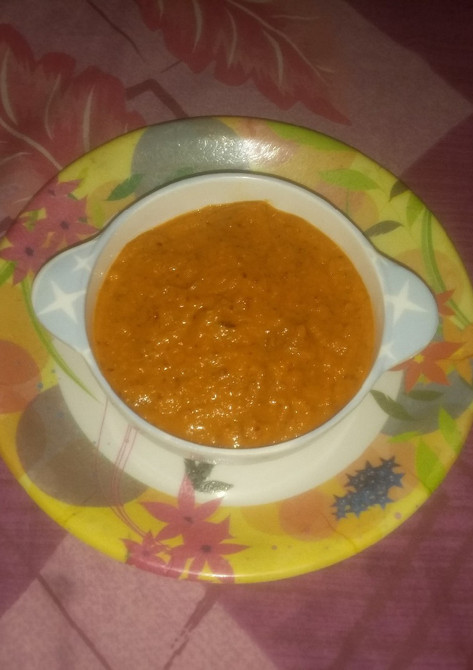 வதக்கி அரைத்த தக்காளிச் சட்னி செய்முறை முக்கிய புகைப்படம்