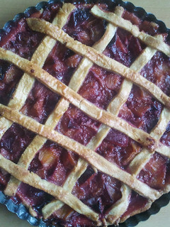 Szilvás linzertorta recept fotója