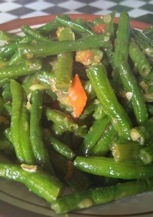 Foto resep Tumis Kacang Panjang Paling Simple + Enak