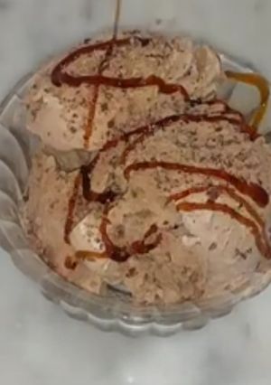 صورة لوصفة مثلجات بذوق الشوكولا رووووعة 😋😋😋
