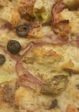 A picture of Stuffing Giardenera .