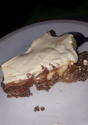 Una foto de Tarta de banana carioca