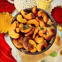 A picture of Chatpate Masala Kaju.