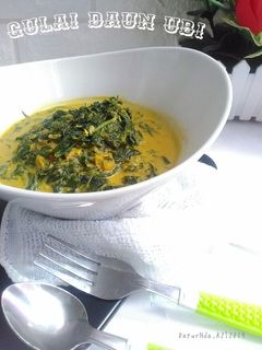 Foto resep Daun Ubi gulai