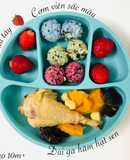 Đùi gà hầm hạt sen kỷ tử cho bé