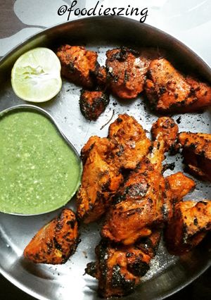 A picture of Tandoori chicken.