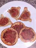 Mini sfijas para copetin