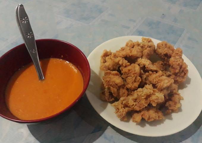 Ayam pok pok saus nanas