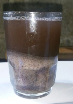Foto resep Single wedang beras hitam