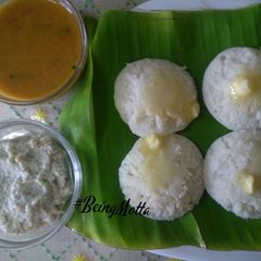 A picture of Butter Idli.