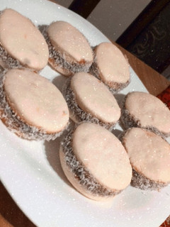 Una foto de Alfajores de Maicena