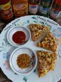 Cheesy Mexican Veg Pizza