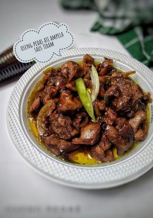 Foto resep Oseng Pedas Ati Ampela Saus Tiram