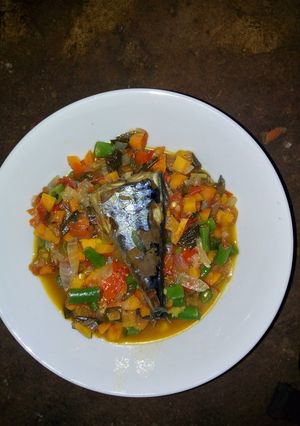 A picture of Vegetable sauce.