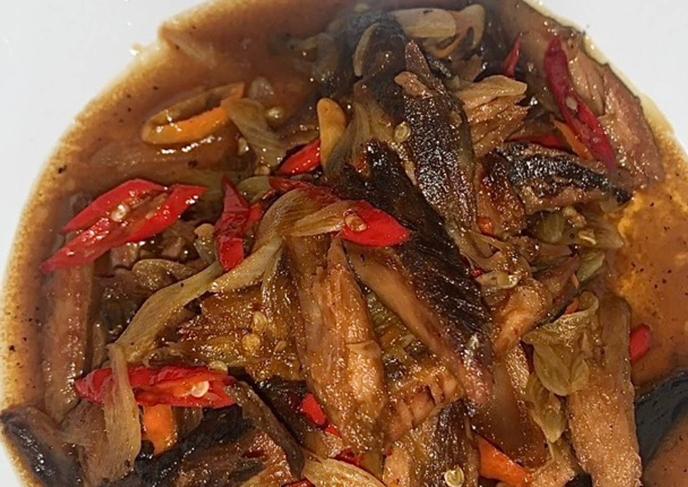 Tumis Tongkol Pedas