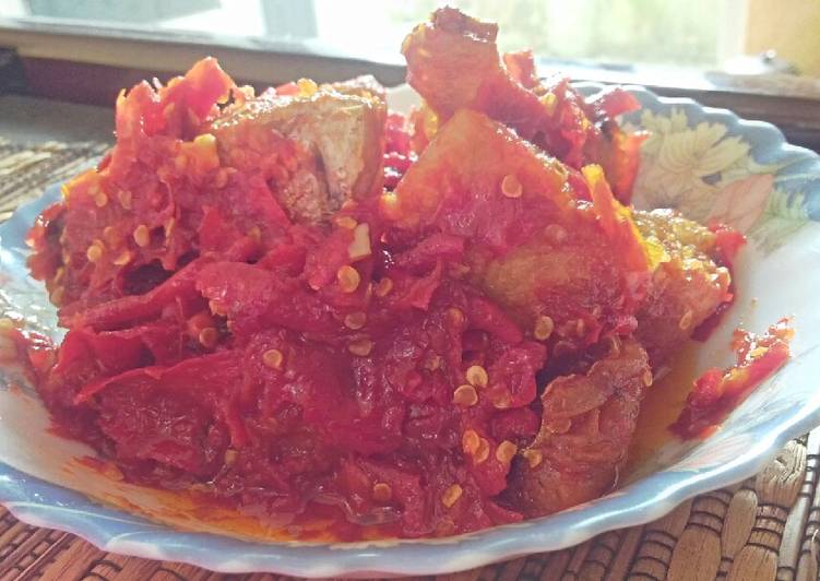 Resep (2) ikan tenggiri cabe merah, Anti Gagal