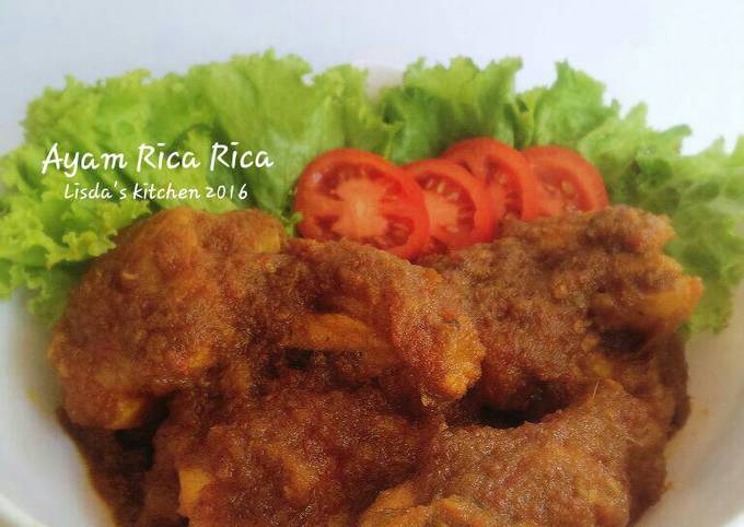 Ayam Rica Rica Simple dan Enak