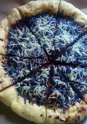 Foto resep Pizza Manis Pisang Coklat
