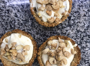 Una foto de Tarteletas dulces saludables