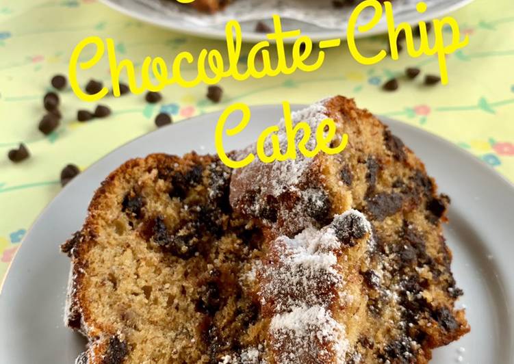 Banana Chocolate-Chip Cake