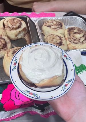A picture of Fast and Delicious Cinnamon Rolls.
