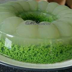 A picture of Puding lumut resep 1 agar.