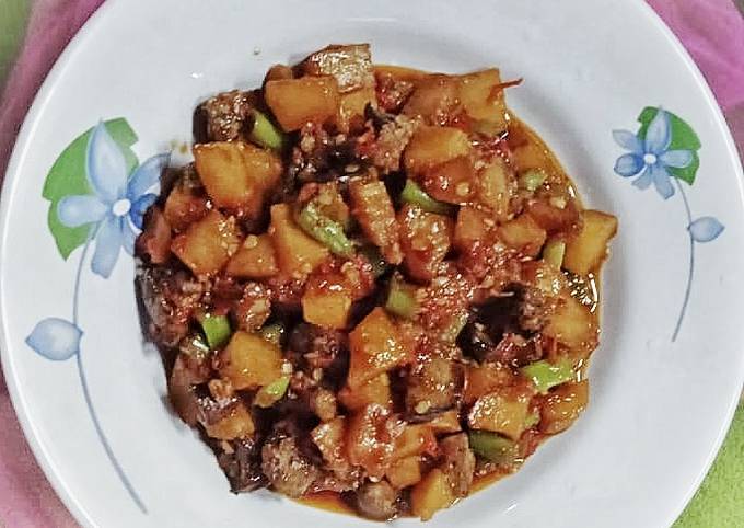 Sambel Goreng Kentang Hati