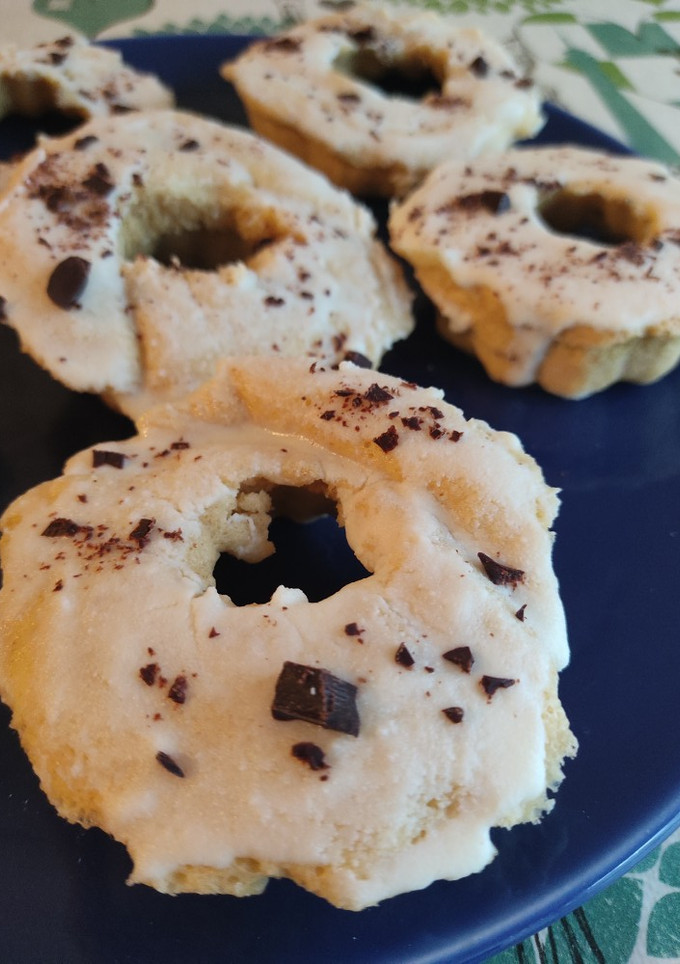 Una foto de Donuts de limón al microondas