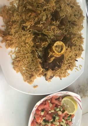 صورة لوصفة كبسه حاشي بقدر الضغط