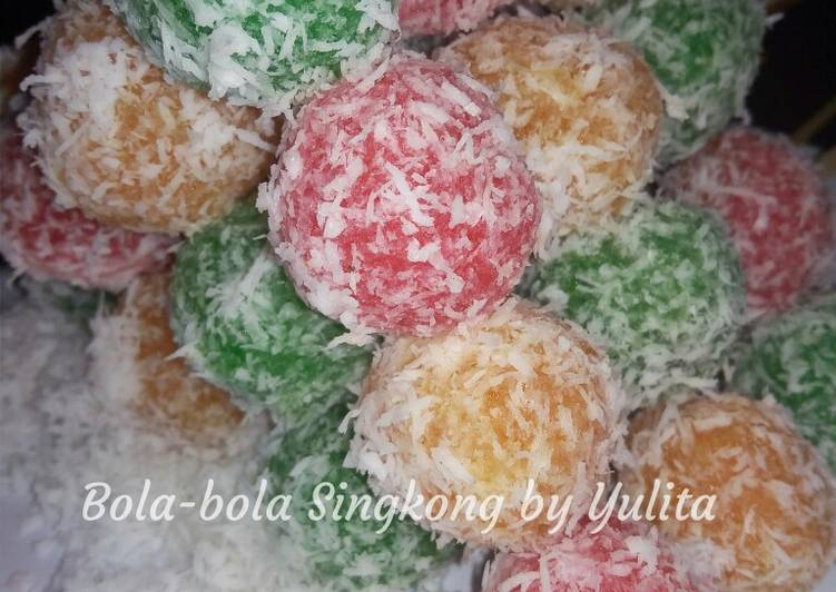 resep cara bikin Bola-Bola Singkong