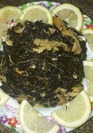 صورة لوصفة ملوخية