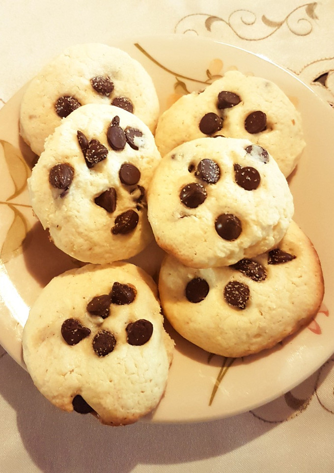 Una foto de 👩‍🍳 Pepitas caseras (Galletitas con chispas de chocolate)
