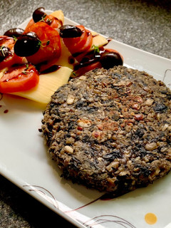 Una foto de Hamburguesas de porotos negros