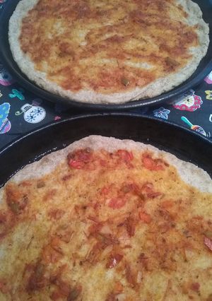Una foto de Prepizzas con salvados de trigo y avena