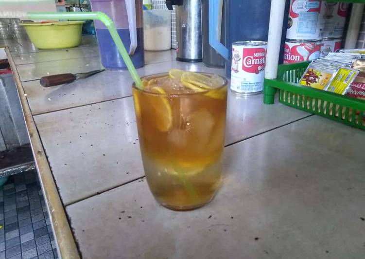 makanan Lemon tea Jadi, Bikin Ngiler