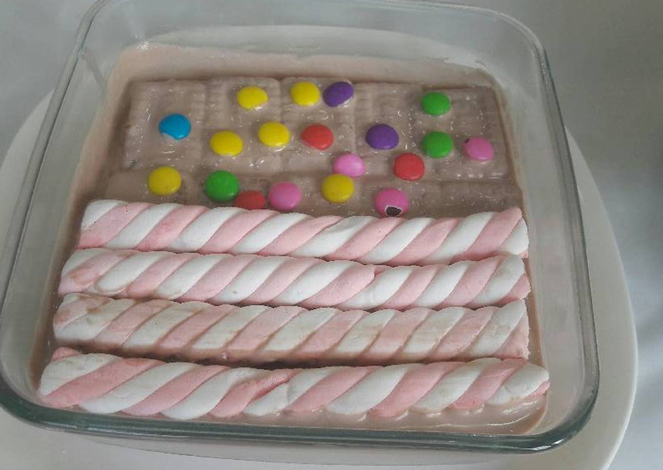 Refrigerated biscuits cake