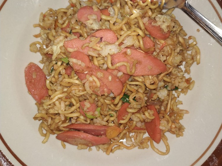 Cara Memasak Nasi Goreng Mawut Saos Tiram Kekinian